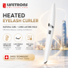 【2-in-1 Dual Effect Eyelid Enhancer】Lifetrons EE-100 Eyelash Curler | Heat Curling + Negative Ion Eye Serum Infusion