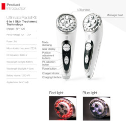 Ultimate Facial Kit - 5-in-1 Skin Treatment System RP-100AS