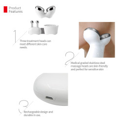 Ultra Facial Lift - with Microcurrents & Light Therapy 3-in-1 System EP-400D