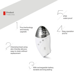 【Pore Savior】Lifetrons CM-400AS 2-in-1 Cleansing and Micro-Vibration Infusion Device
