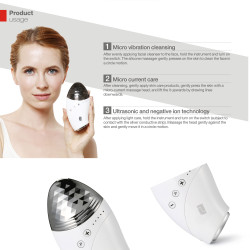 【Pore Savior】Lifetrons CM-400AS 2-in-1 Cleansing and Micro-Vibration Infusion Device