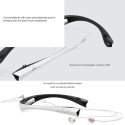 Lifetrons Portable Air Cleaner with DrumBass Wireless Headset