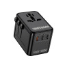 Lifetrons 100W GaN Universal Travel adapter |Fast Charge