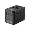 Lifetrons 100W GaN Universal Travel adapter |Fast Charge