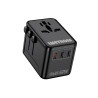 Lifetrons 45W GaN Universal Travel Adapter | Fast Charging