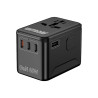 Lifetrons 45W GaN Universal Travel Adapter | Fast Charging