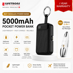 Lifetrons 5000mAh PD 22.5W...